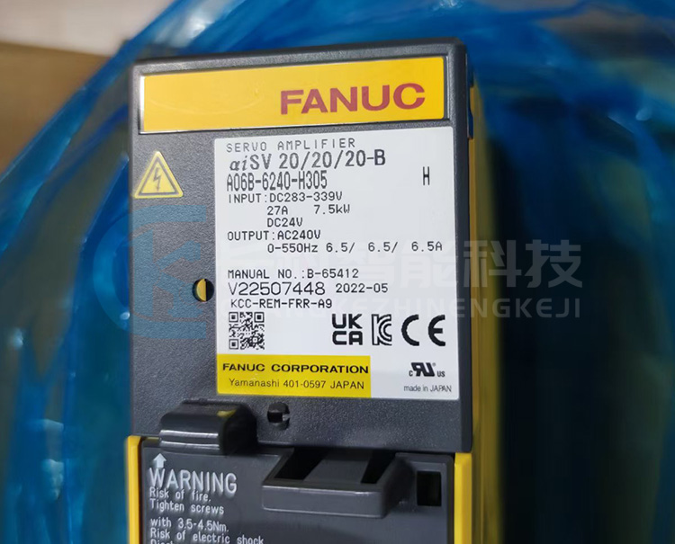 發那科驅動器A06B-6240-H305 αiSV 20/20/20-B